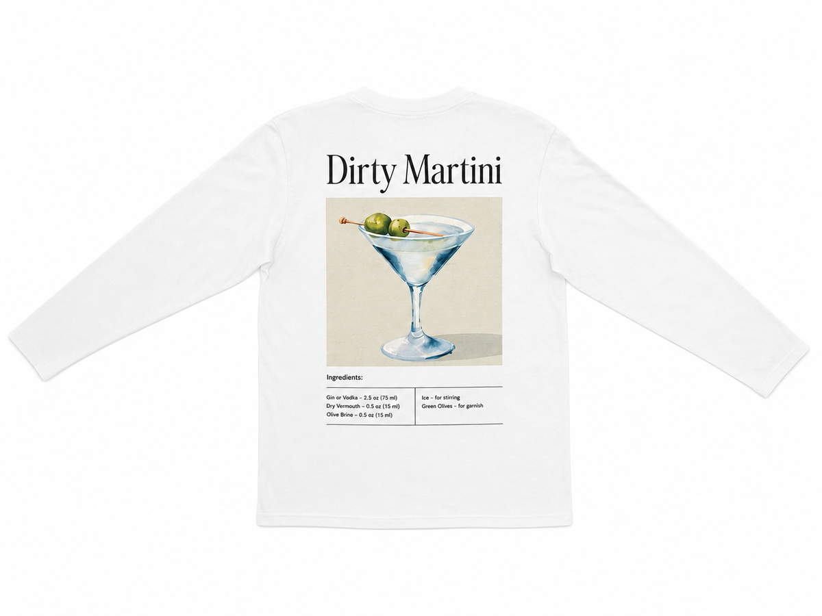Langærmet T-shirt