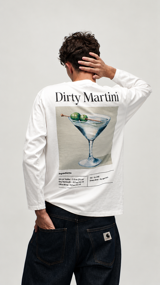 Langærmet T-shirt