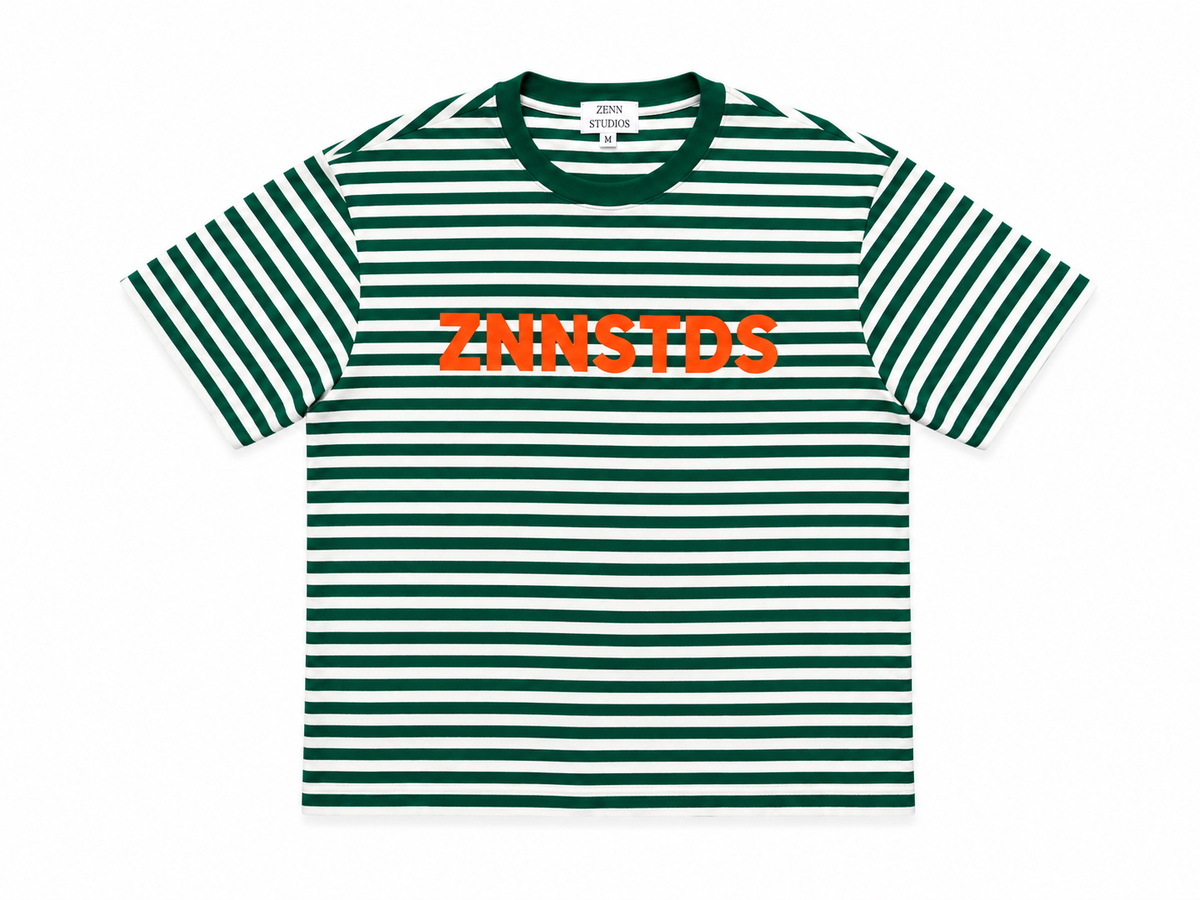 Stribet T-shirt