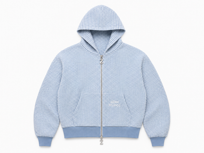 Blå Hoodie