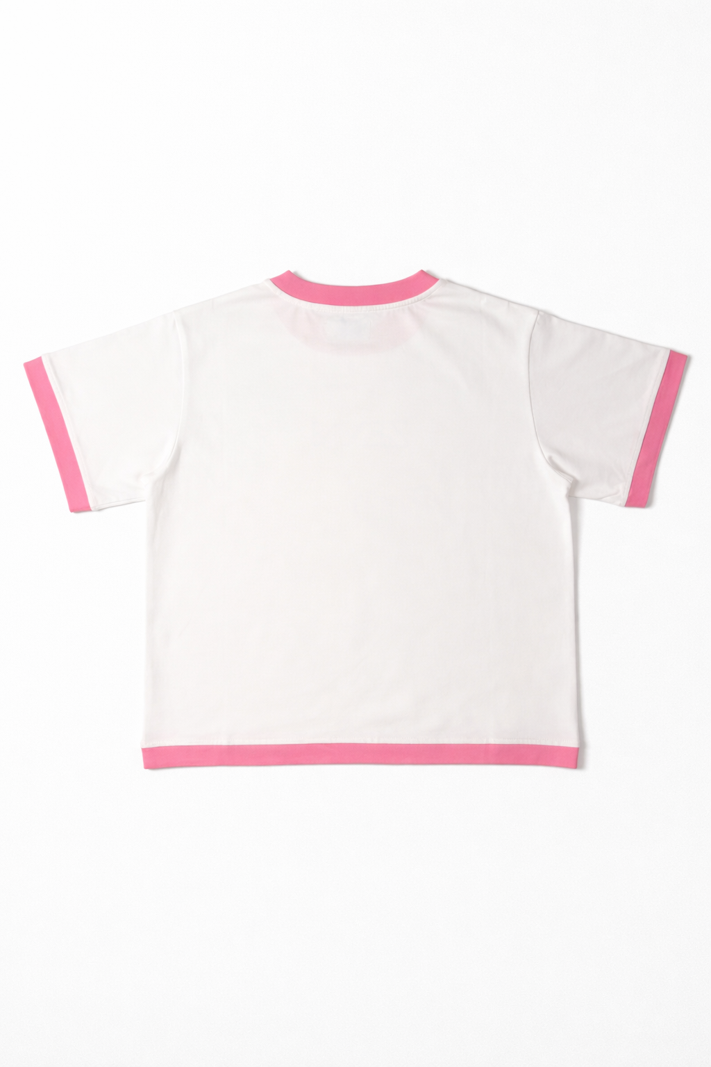 White and pink t-shirt