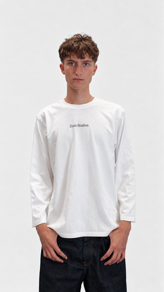 Langærmet T-shirt