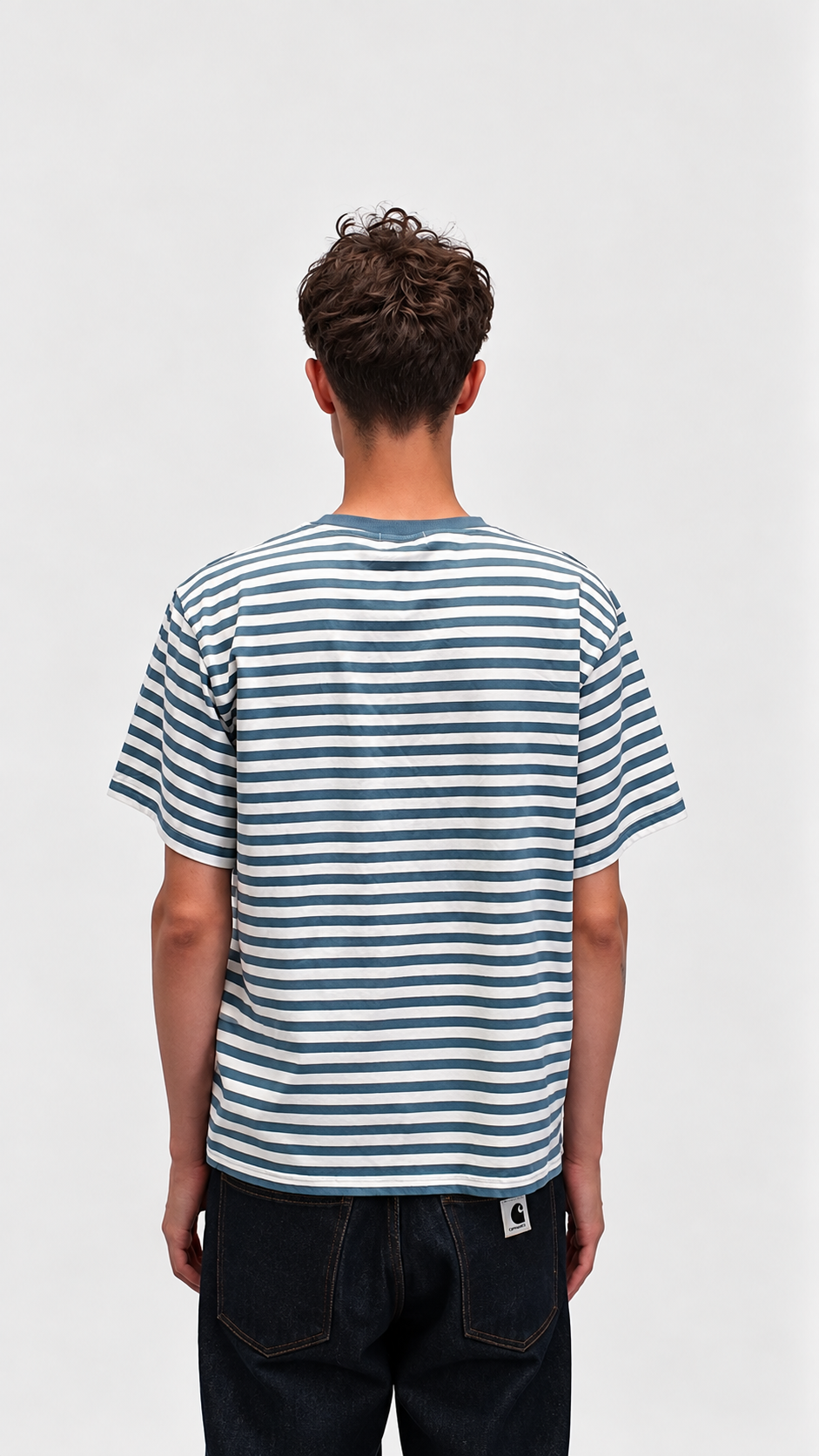Stribet T-shirt