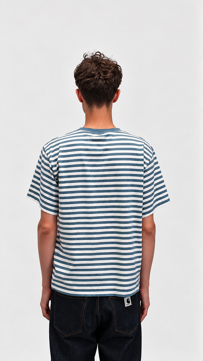 Stribet T-shirt